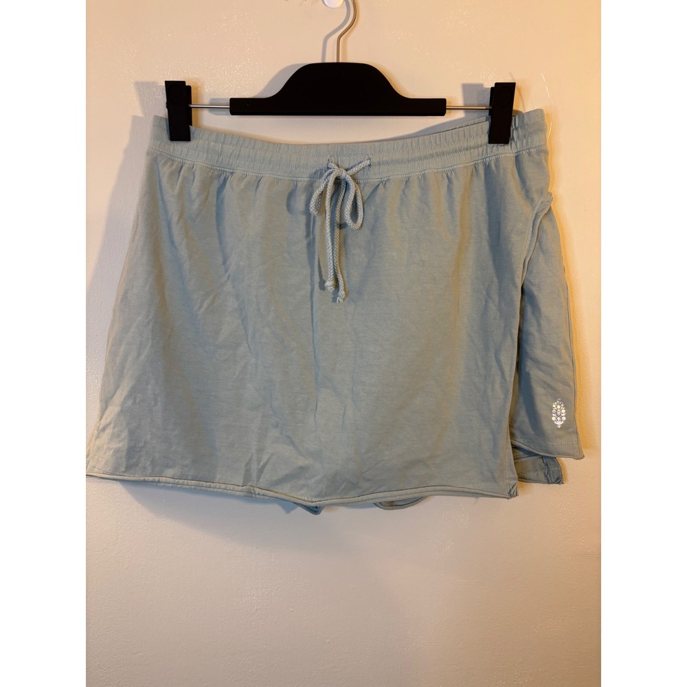 Free People Hot Shot Dusty Blue Skort XL Tennis Pickleball - Picture 1 of 7